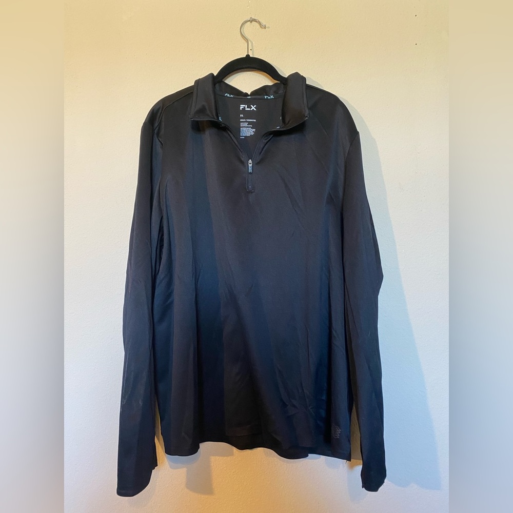 Men’s FLX Commuter Long Sleeve Collared Performance Quarter-Zip (XL)